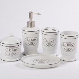 Set De Baño Le Bain - Blanco