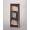 Pizarron Hanging String  - Negro/Nogal