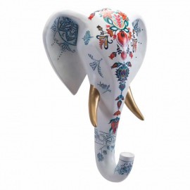 Accesorio Decorativo Modelo Elephant Head - Blanco