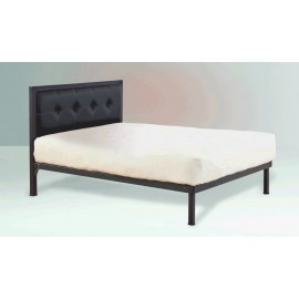 Cama 728T Individual - Cobre Rustico y Chocolate