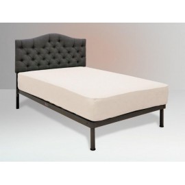 Cama 730T Matrimonial - Gris Oxford