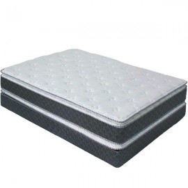 Box Maximum Queen Size - Gris y Blanco