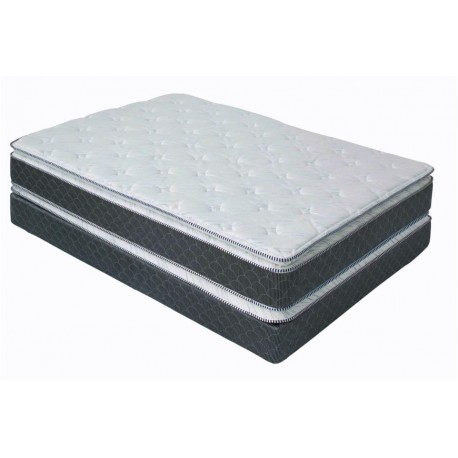 Colchon Maximum Individual - Gris y Blanco