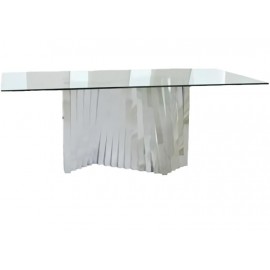 Comedor Luna Chico - Acero Inoxidable