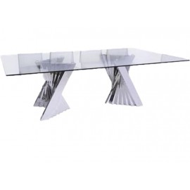 Comedor Luna- Acero Inoxidable