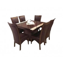 Comedor Monclova 6 Sillas - Tabaco