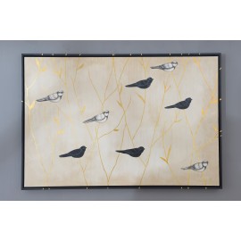 Cuadro Decorativo 1 pieza - Black Birds