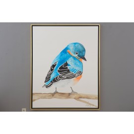 Cuadro Decorativo 1 pieza - Blue Bird