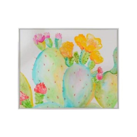 Cuadro Decorativo 1 pieza - Cactus Acuarela